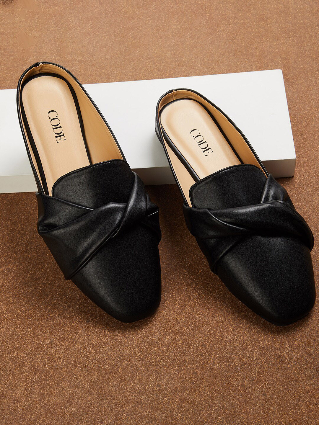 

CODE by Lifestyle Women Mules Flats, Black