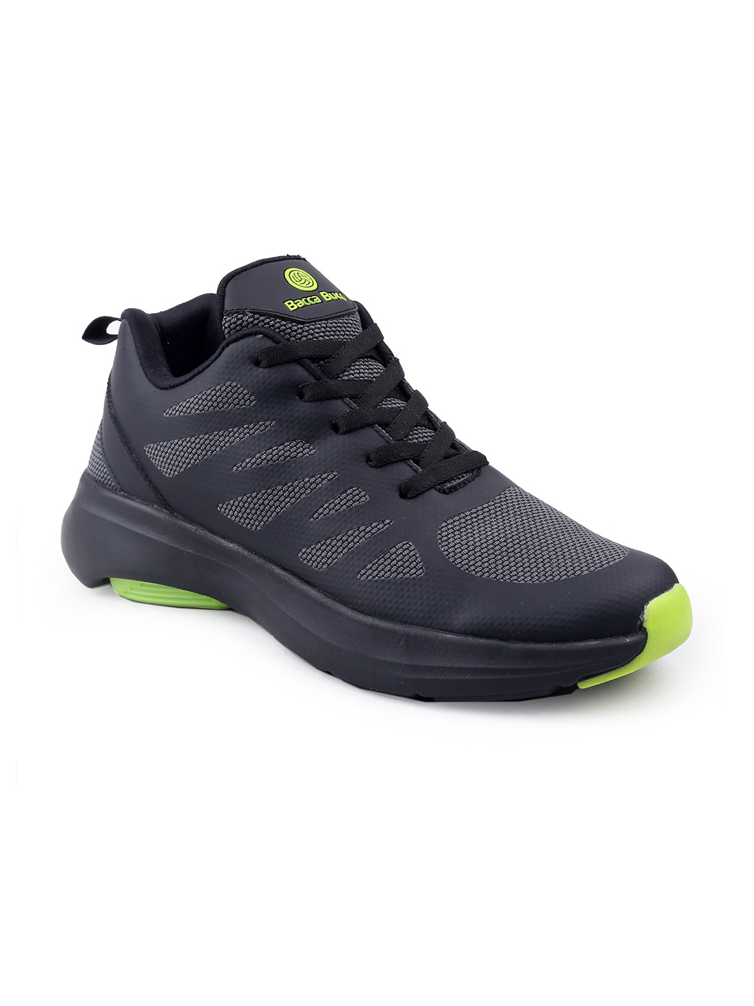 

bacca bucci Men Mesh Running Non-Marking Shoes, Grey