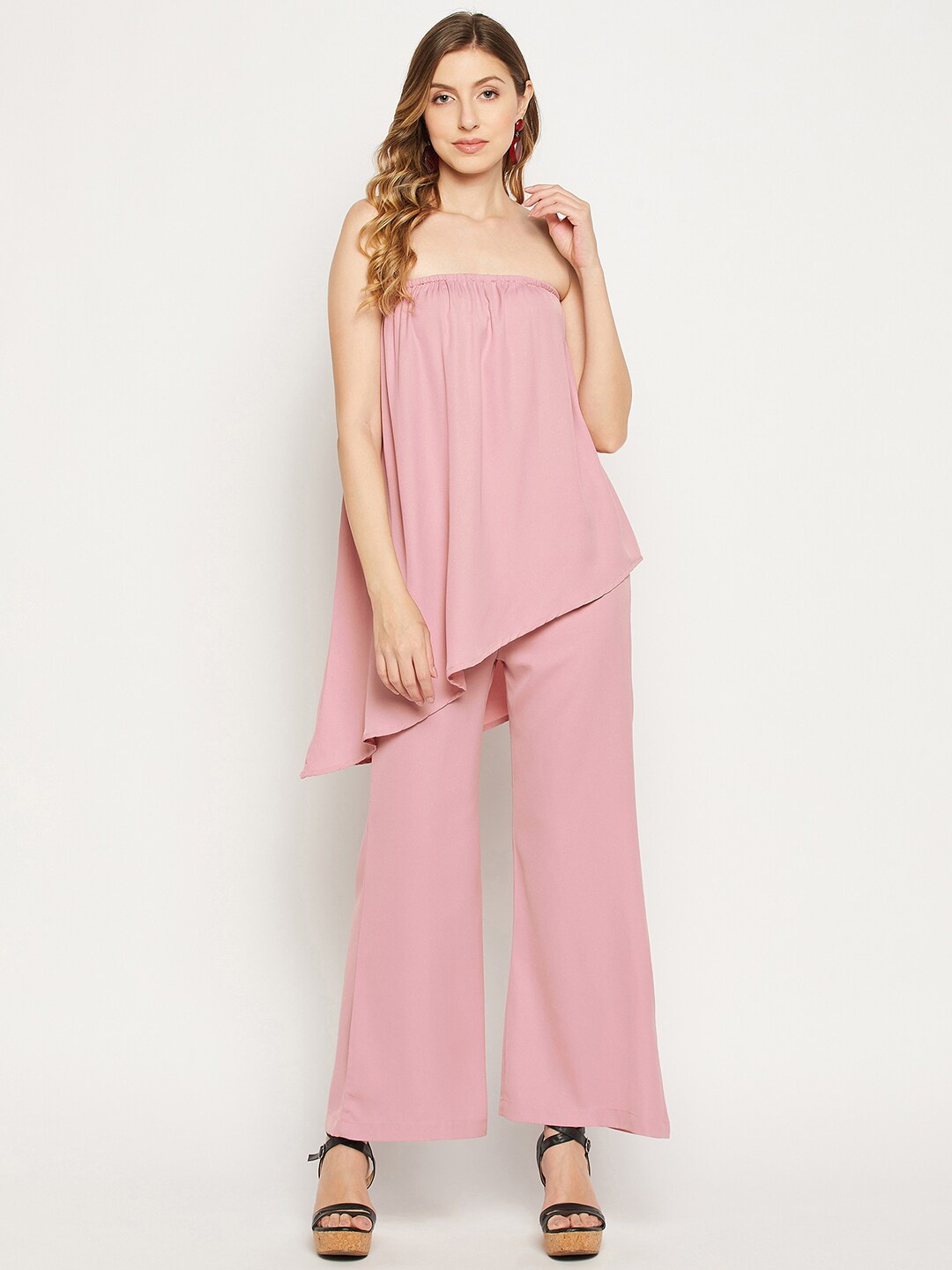 

Fashfun Women Top & Trouser Co-Ords, Pink