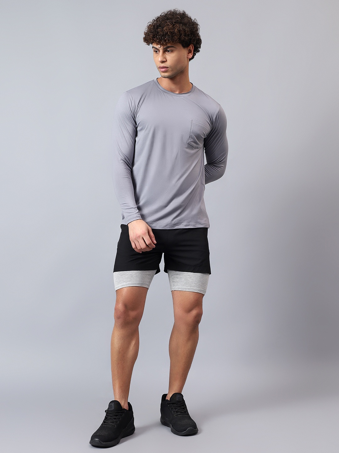

Fitkin Men Dri-FIT T-shirt, Grey