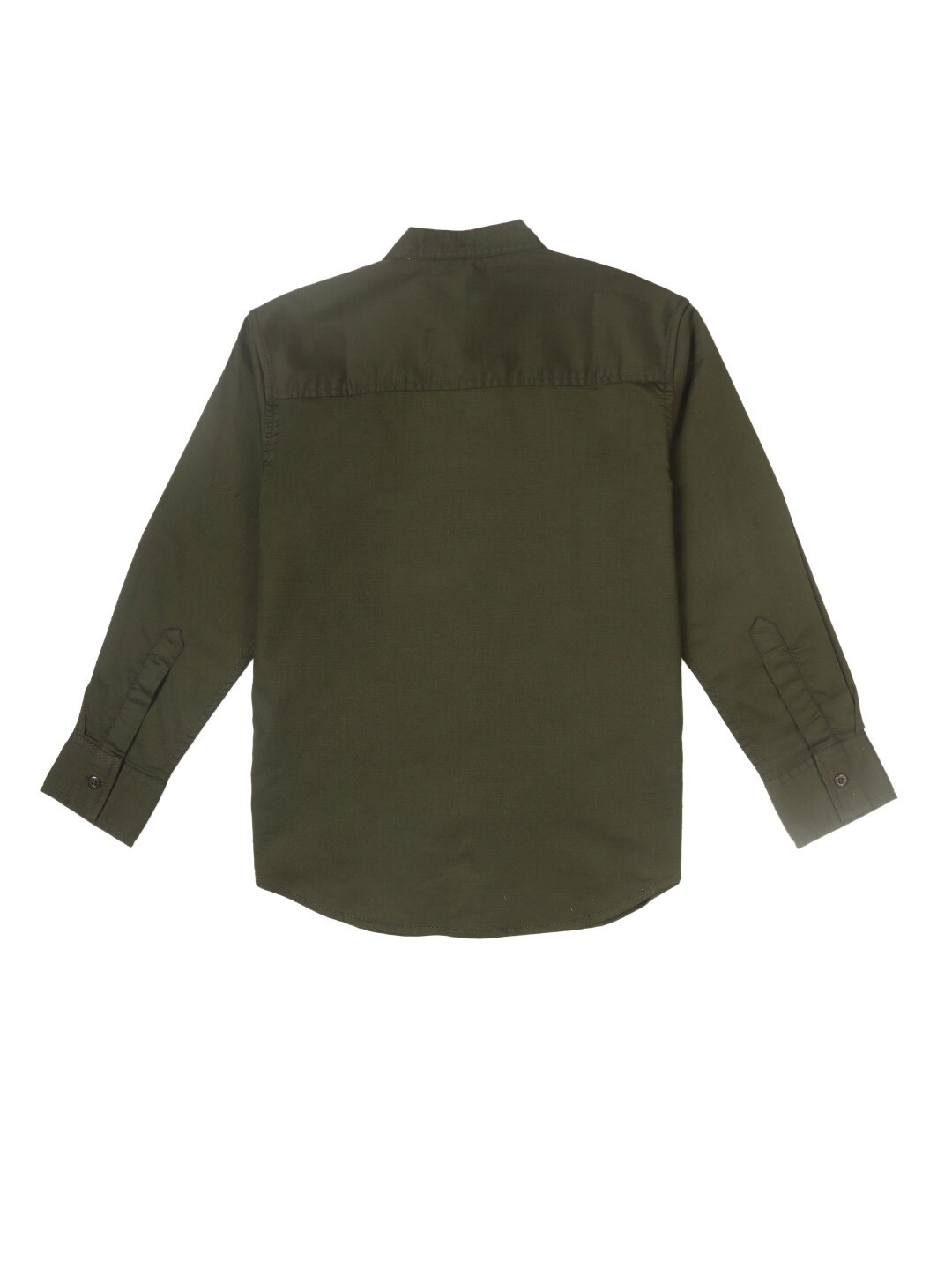 

Gini and Jony Boys Green Casual Shirt