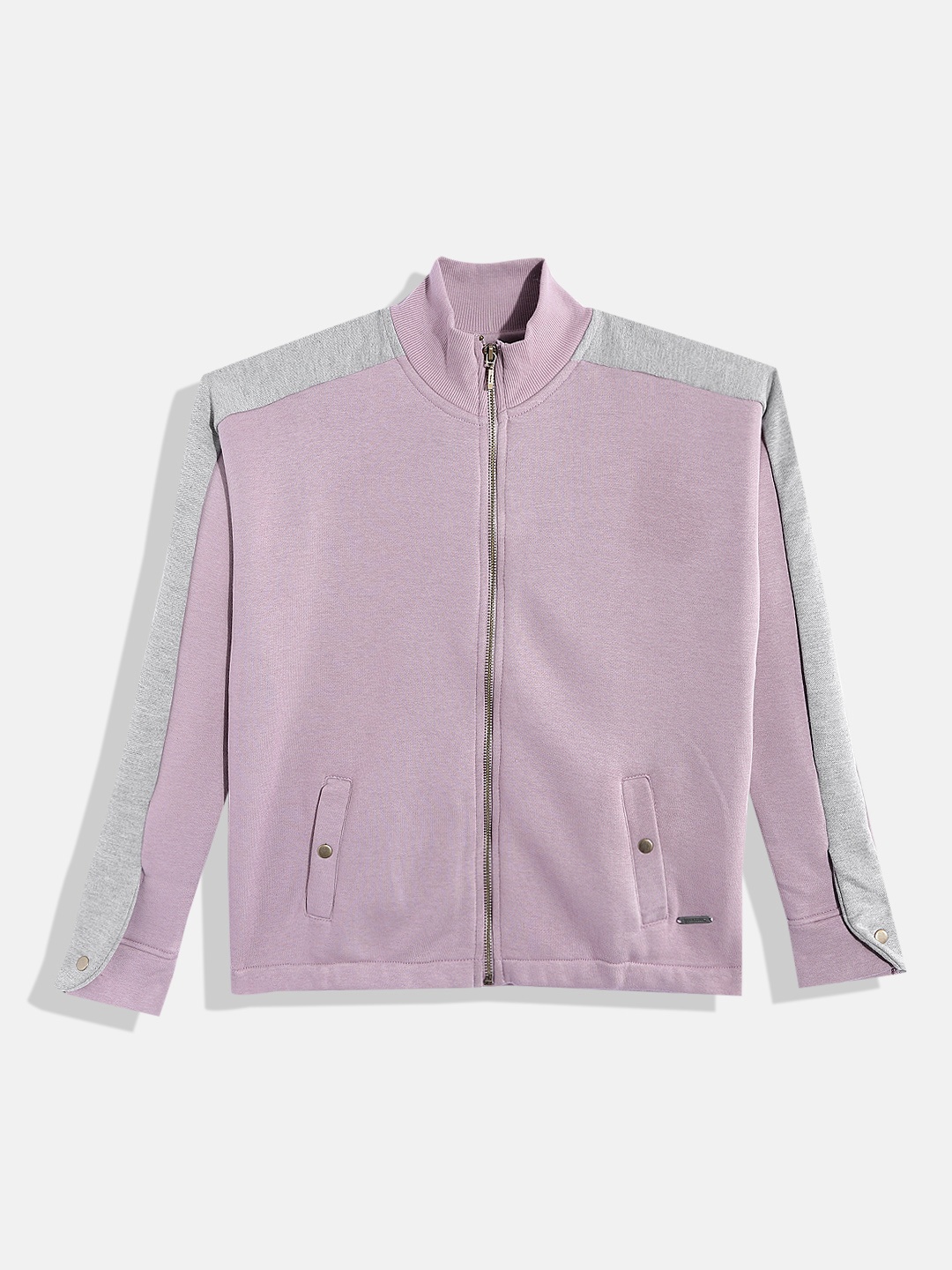 

Roadster Girls Colourblocked Sweatshirt, Lavender