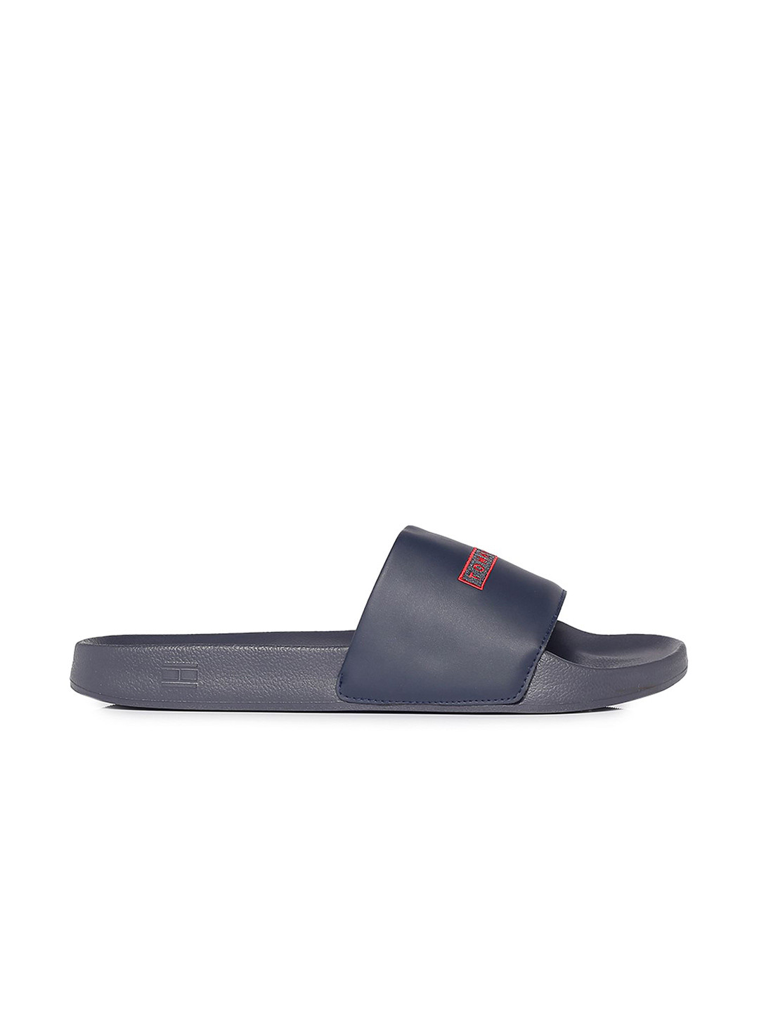 

Tommy Hilfiger Men Printed Sliders, Blue