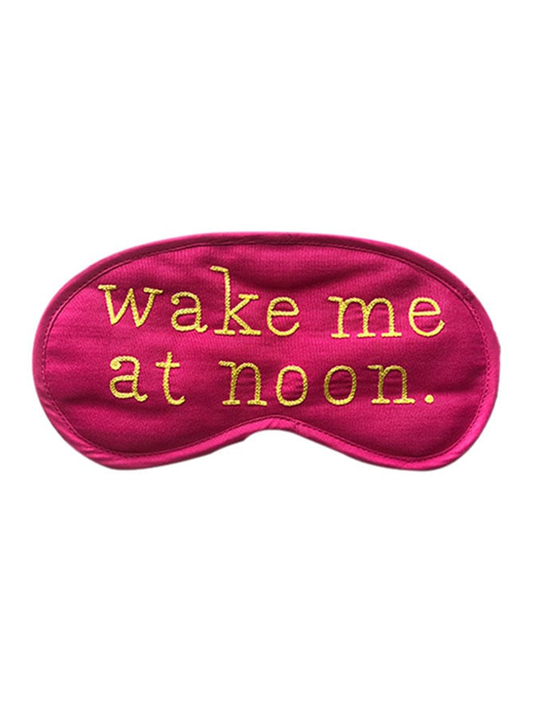 

BandBox Embroidered Eye Mask, Pink