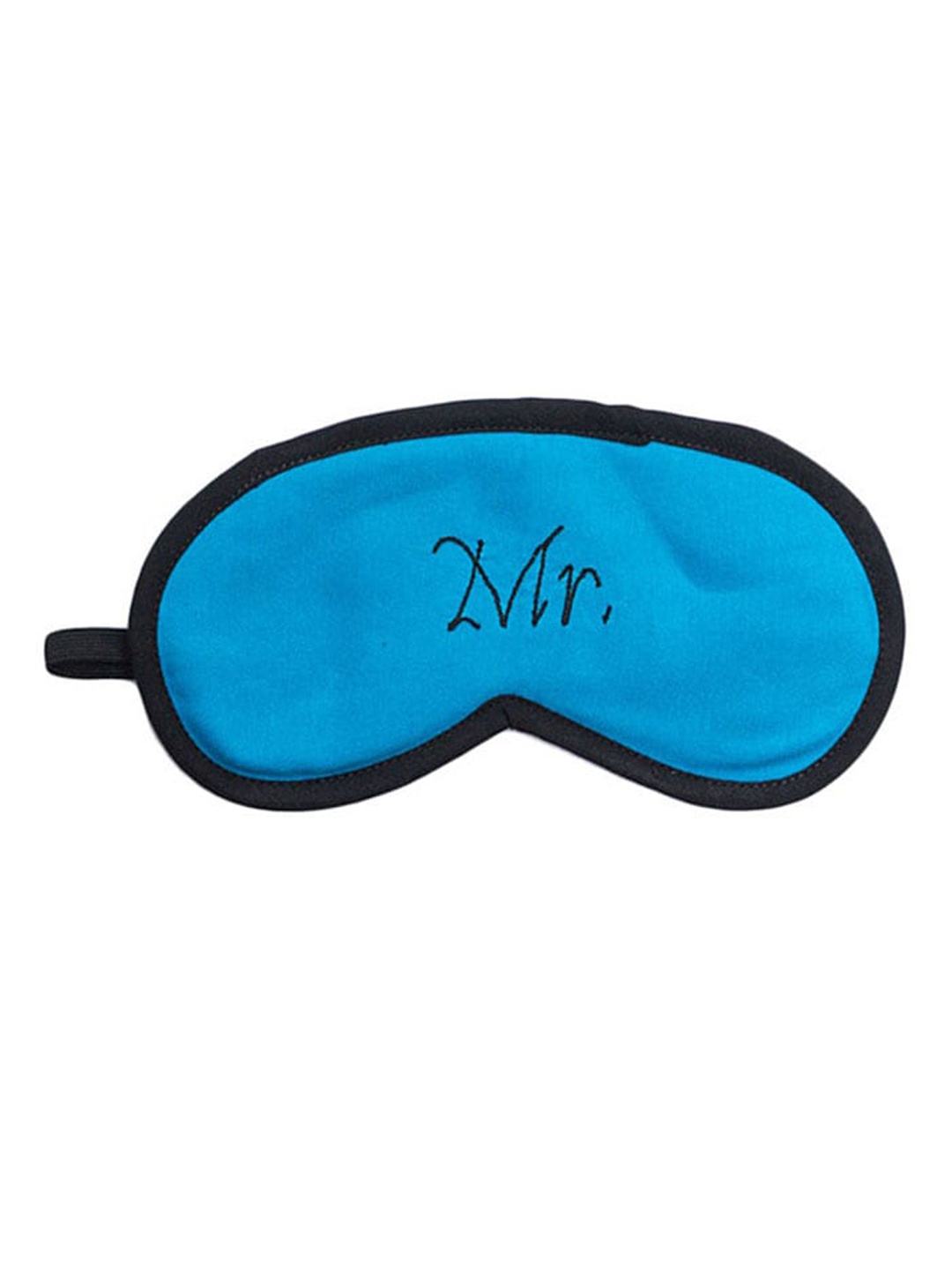 

BandBox Printed Cotton Eye Mask, Blue