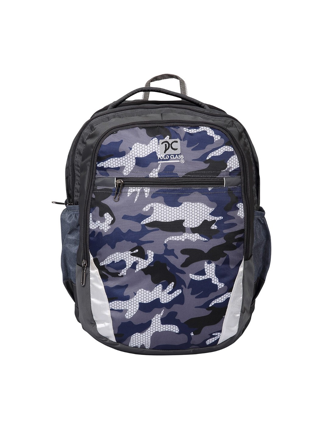 

Polo Class Laptop Camouflage Backpack, Blue