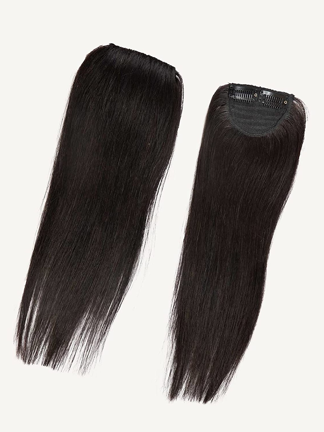 

CHANDERKASH Set of 2 Side Volume Natural Hair Extension - Natural Brown