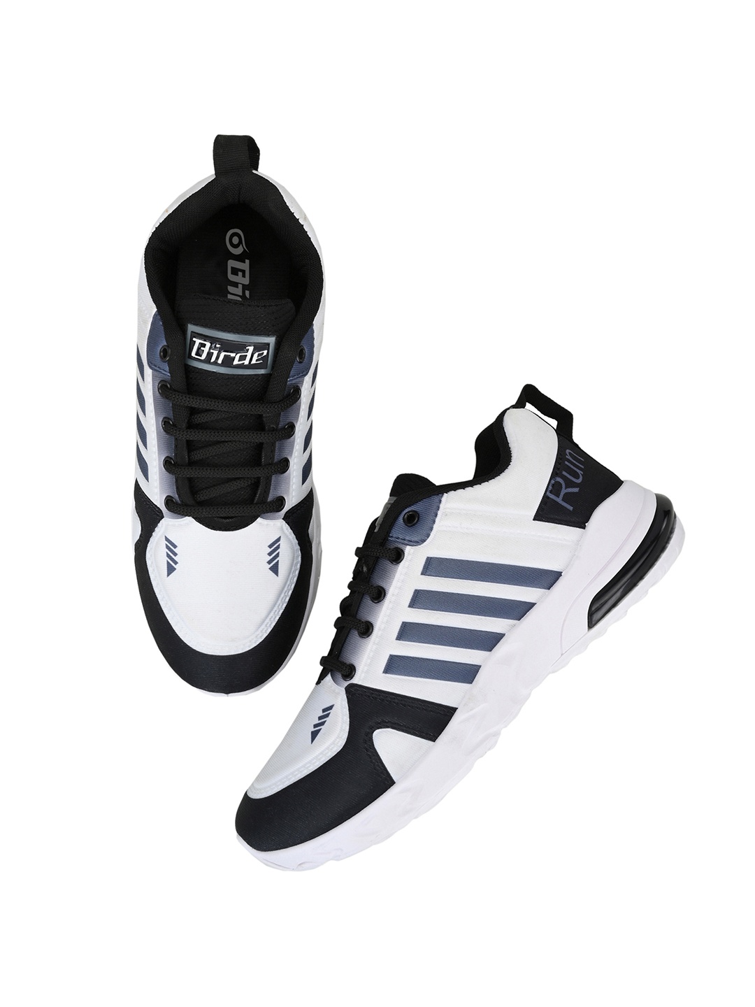 

BIRDE Men Mesh Running Non-Marking Shoes, White