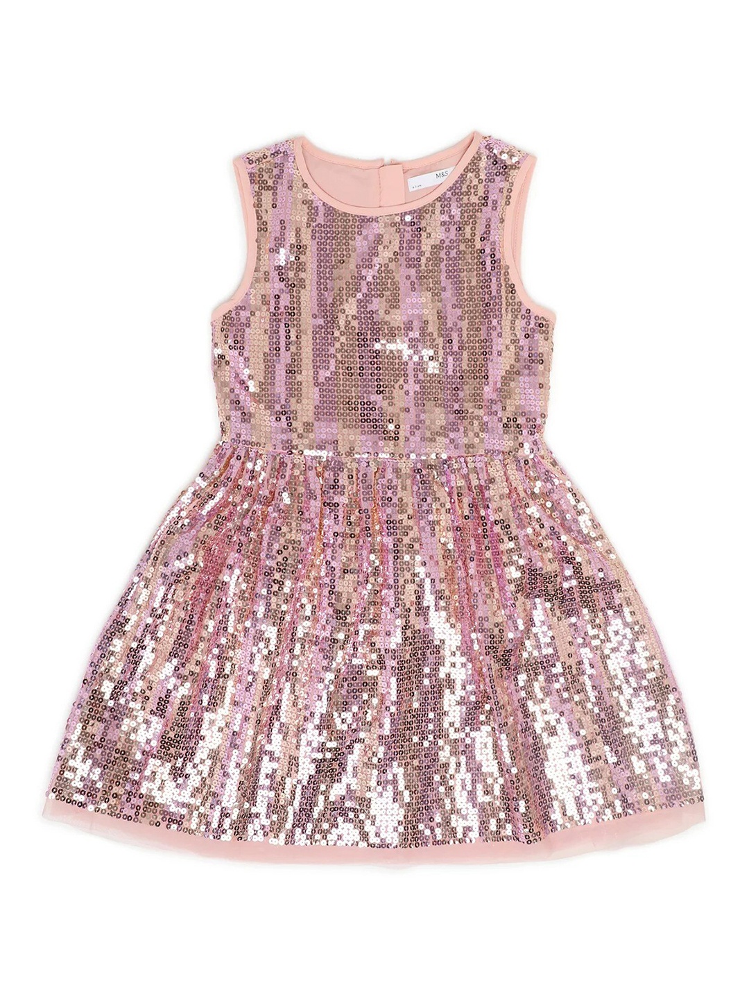 

Marks & Spencer Girls Embellished Dress, Pink