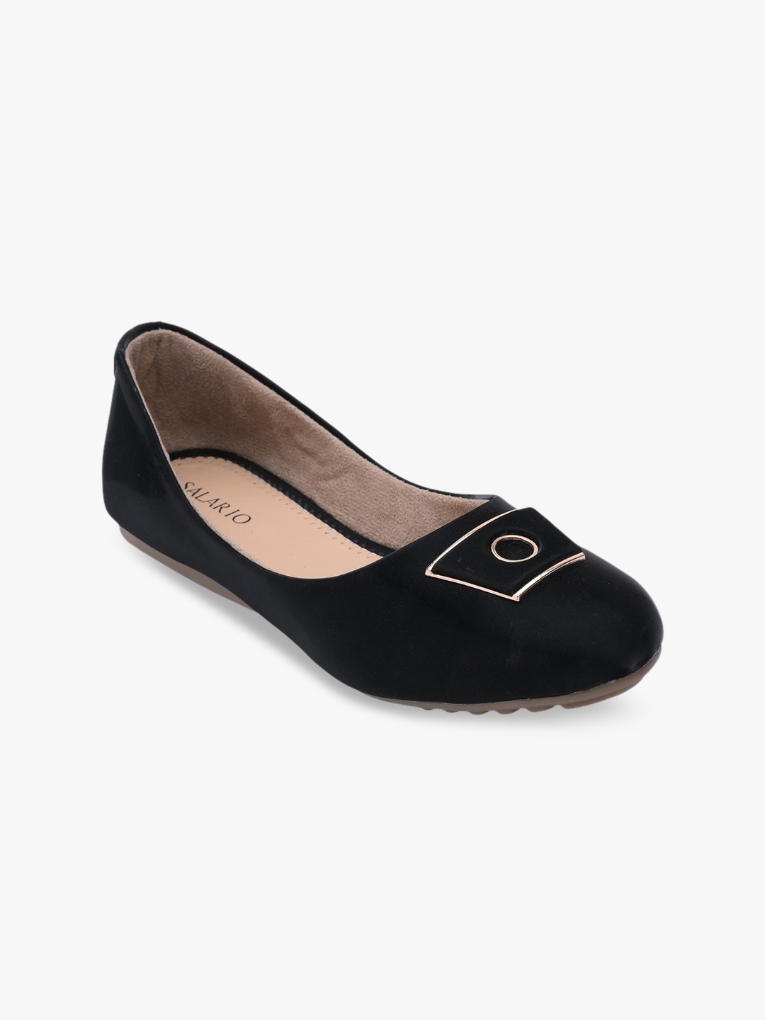 

SALARIO Women Ballerinas Flats, Black