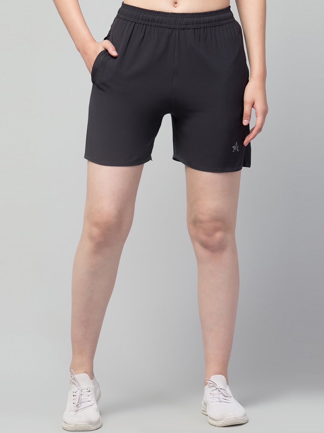 

Apraa & Parma Women Outdoor Sports Shorts with e-Dry Technology Technology, Grey