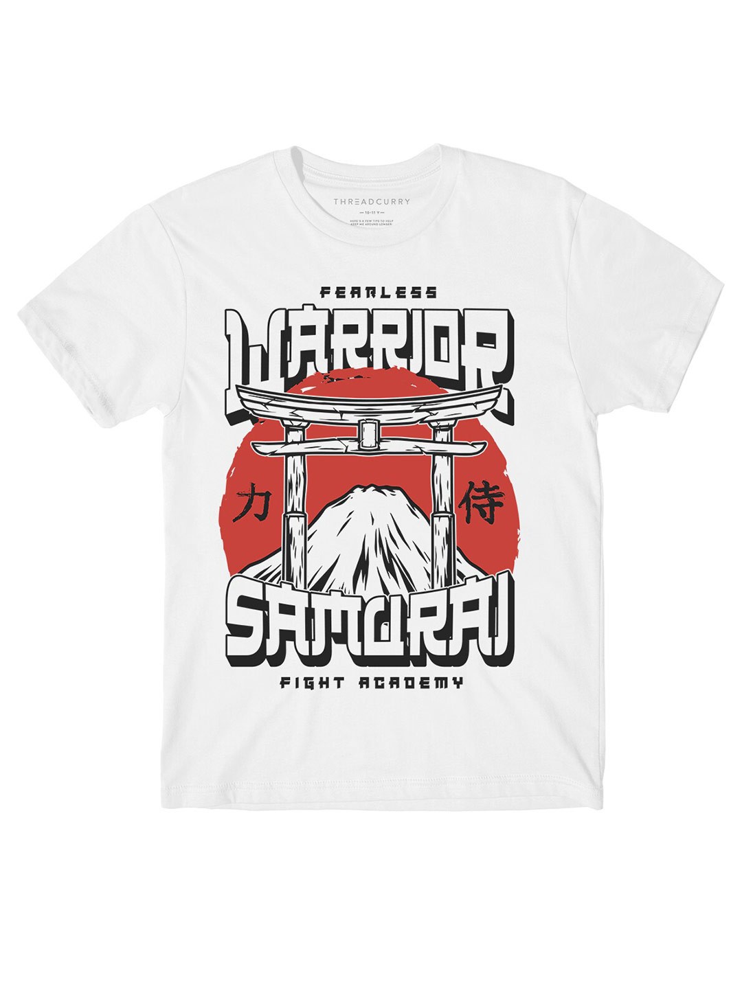 

THREADCURRY Boys Printed T-shirt, White