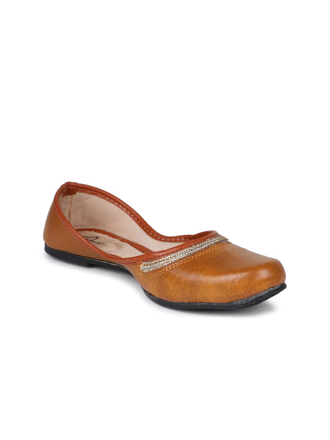 

The Desi Dulhan Women Ballerinas Flats, Tan