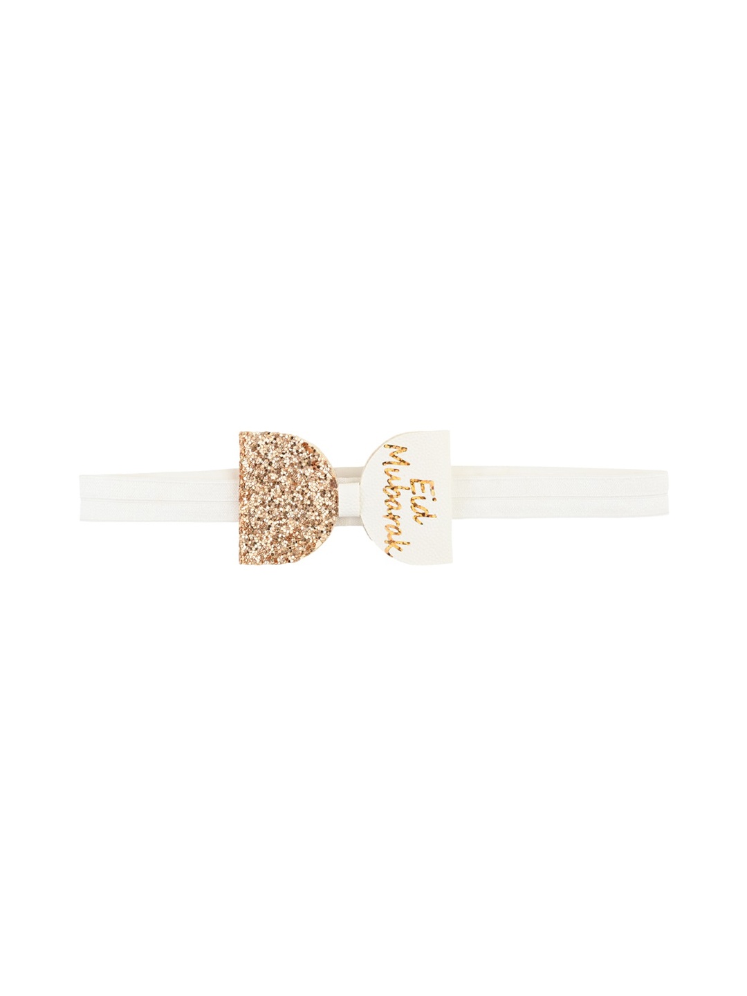 

Aye Candy Girls Eid Mubarak Bow Headband, Gold