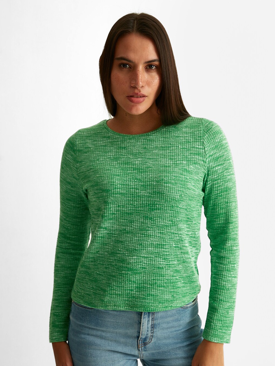 

COVER STORY Women Antimicrobial T-shirt, Green