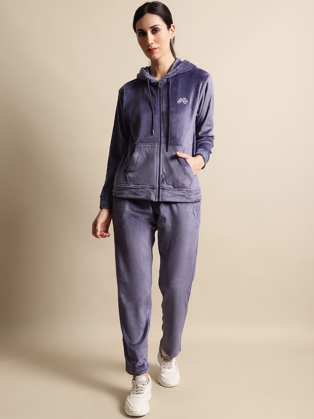 

ANTI CULTURE Women Hooded Tracksuits, Purple