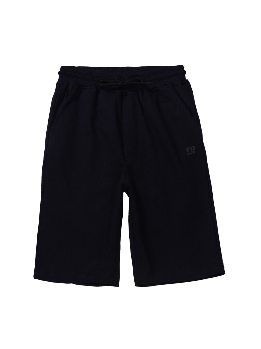 

Gini and Jony Boys Cotton Solid Shorts, Navy blue