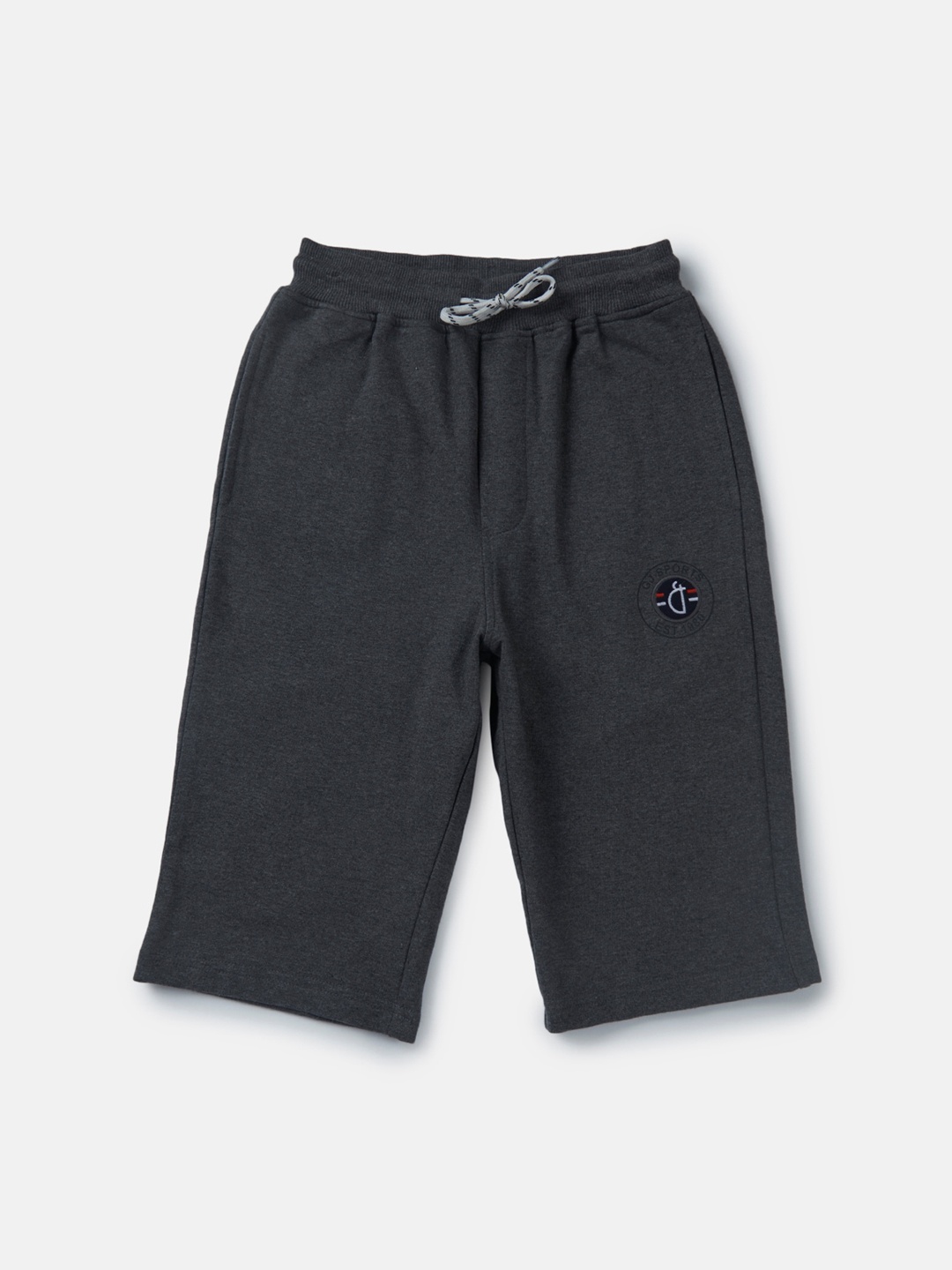 

Gini and Jony Boys Elasticated Cotton Shorts, Grey