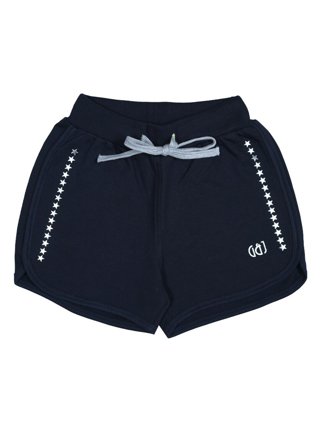 

Gini and Jony Girls Regular Fit Cotton Shorts, Navy blue
