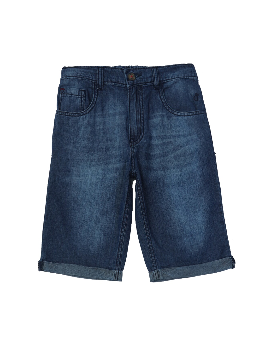 

Gini and Jony Boys Washed Denim Shorts, Blue