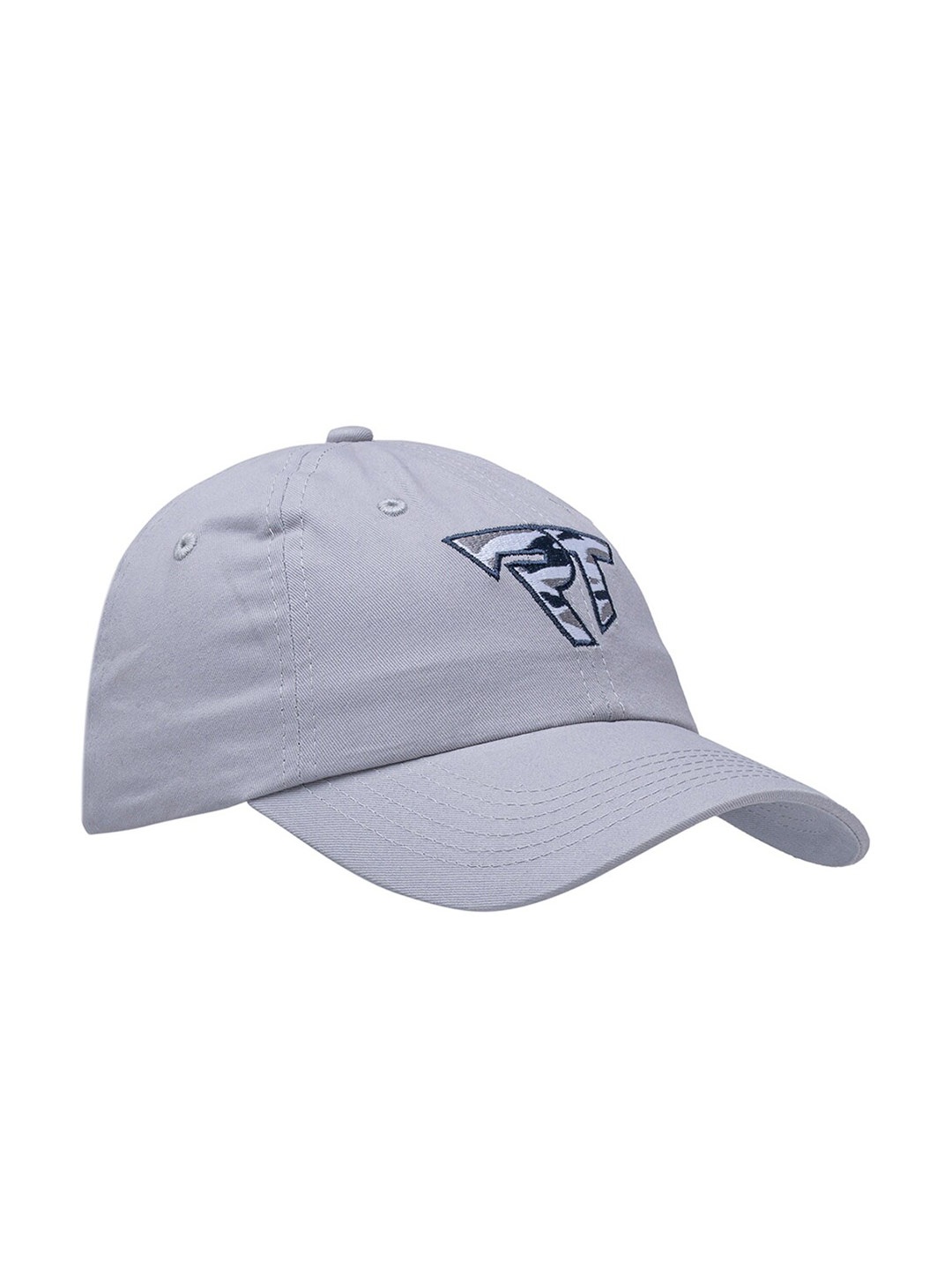 

Red Tape Unisex Solid Cotton Baseball Cap, Grey