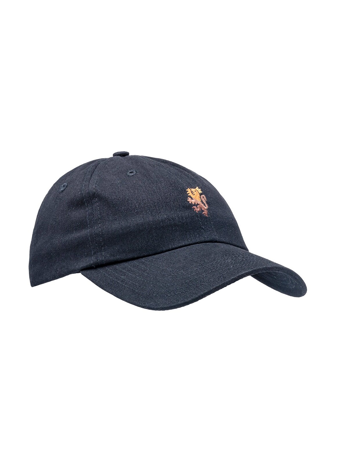

Red Tape Men Cotton Solid Baseball Cap, Black