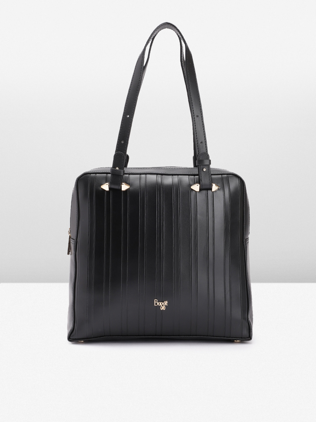 

Baggit Structured Handheld Bag, Black