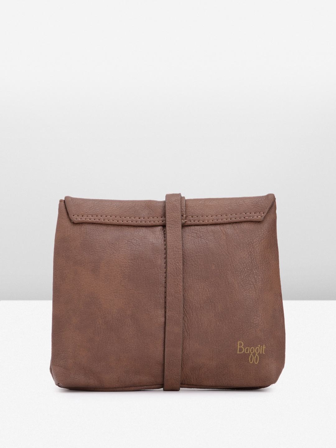 

Baggit Brown Foldover Clutch