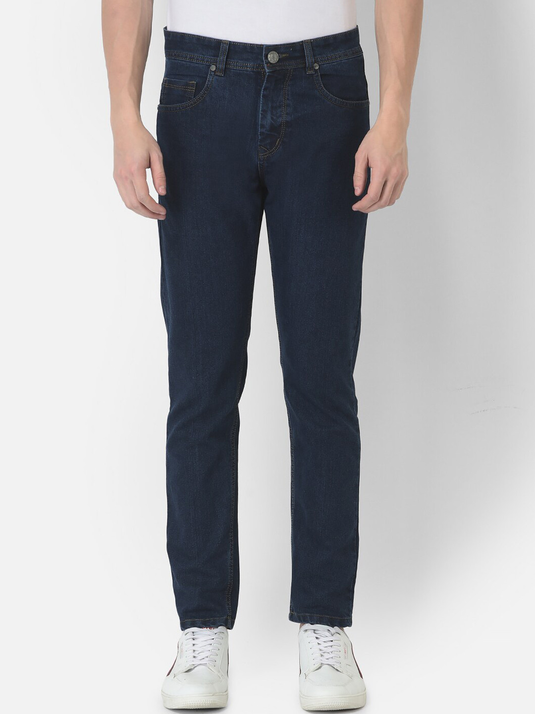 

COBB Men Slim Fit Cotton Jeans, Blue