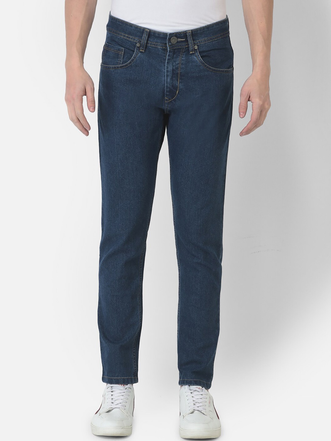 

COBB Men Slim Fit Cotton Jeans, Blue