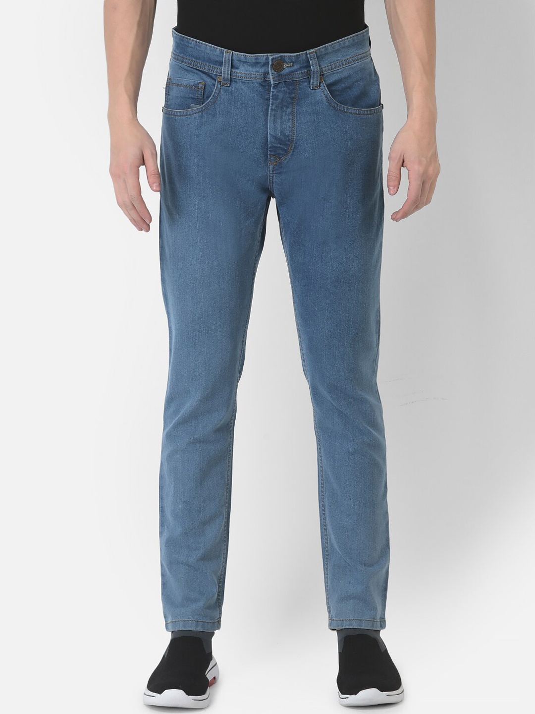

COBB Men Slim Fit Cotton Jeans, Blue
