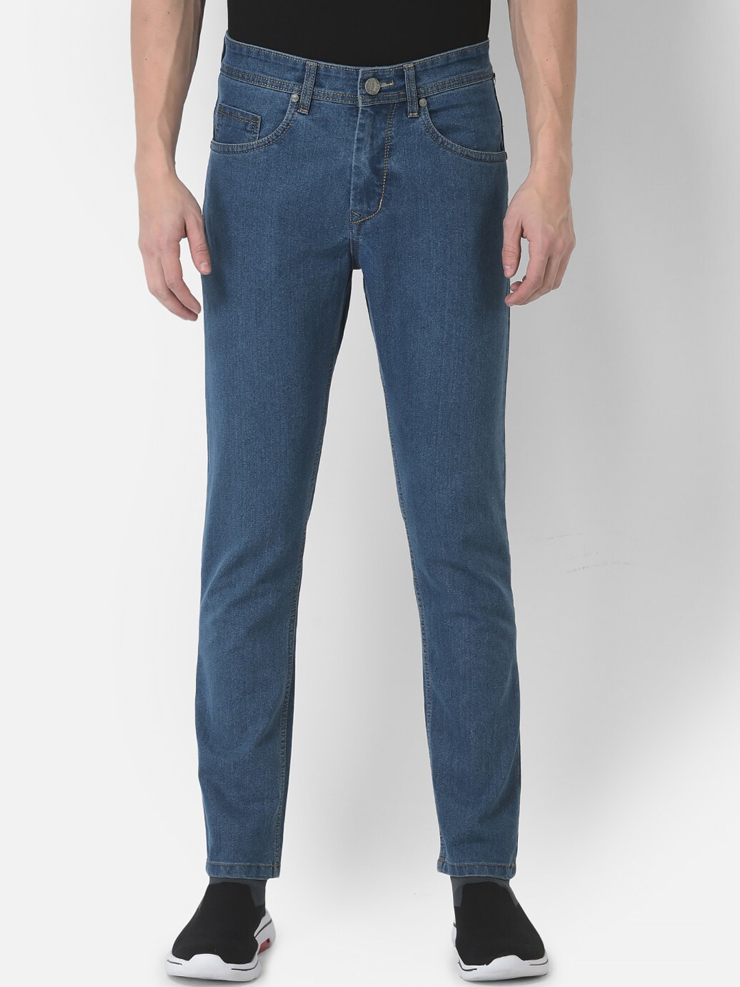 

COBB Men Slim Fit Cotton Jeans, Blue