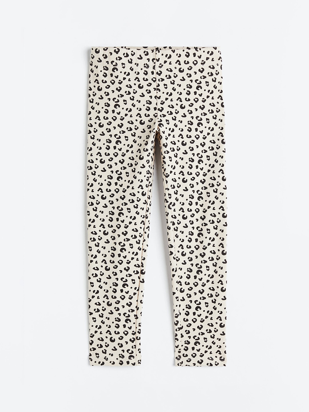 

H&M Girls Leggings With Brushed Inside, Beige