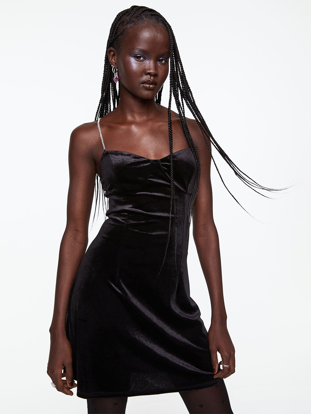 

H&M Sleeveless Dress, Black