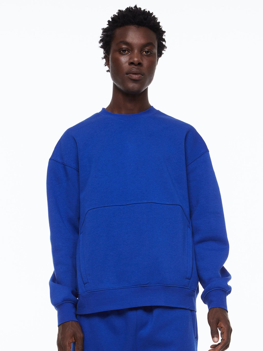 

H&M Men Warm Sports Sweatshirt, Blue