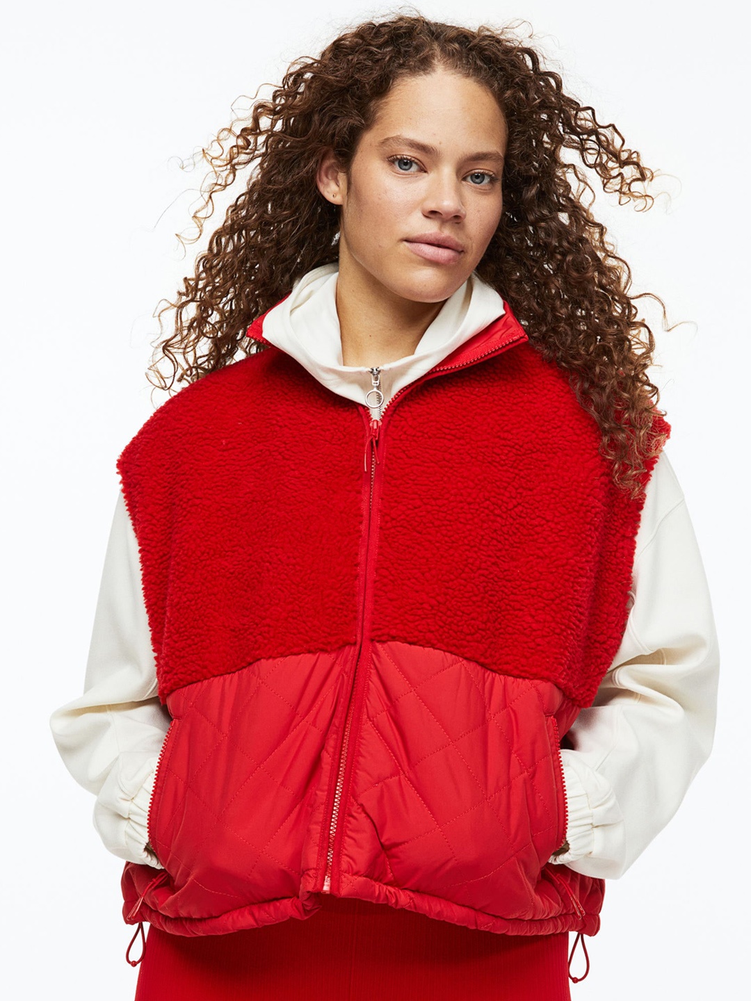 

H&M Women Sports Gilet, Red