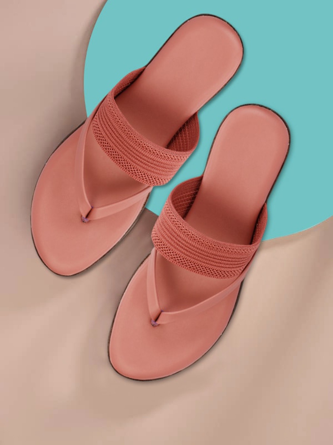 

sneakers villa Women T-Strap Flats, Pink