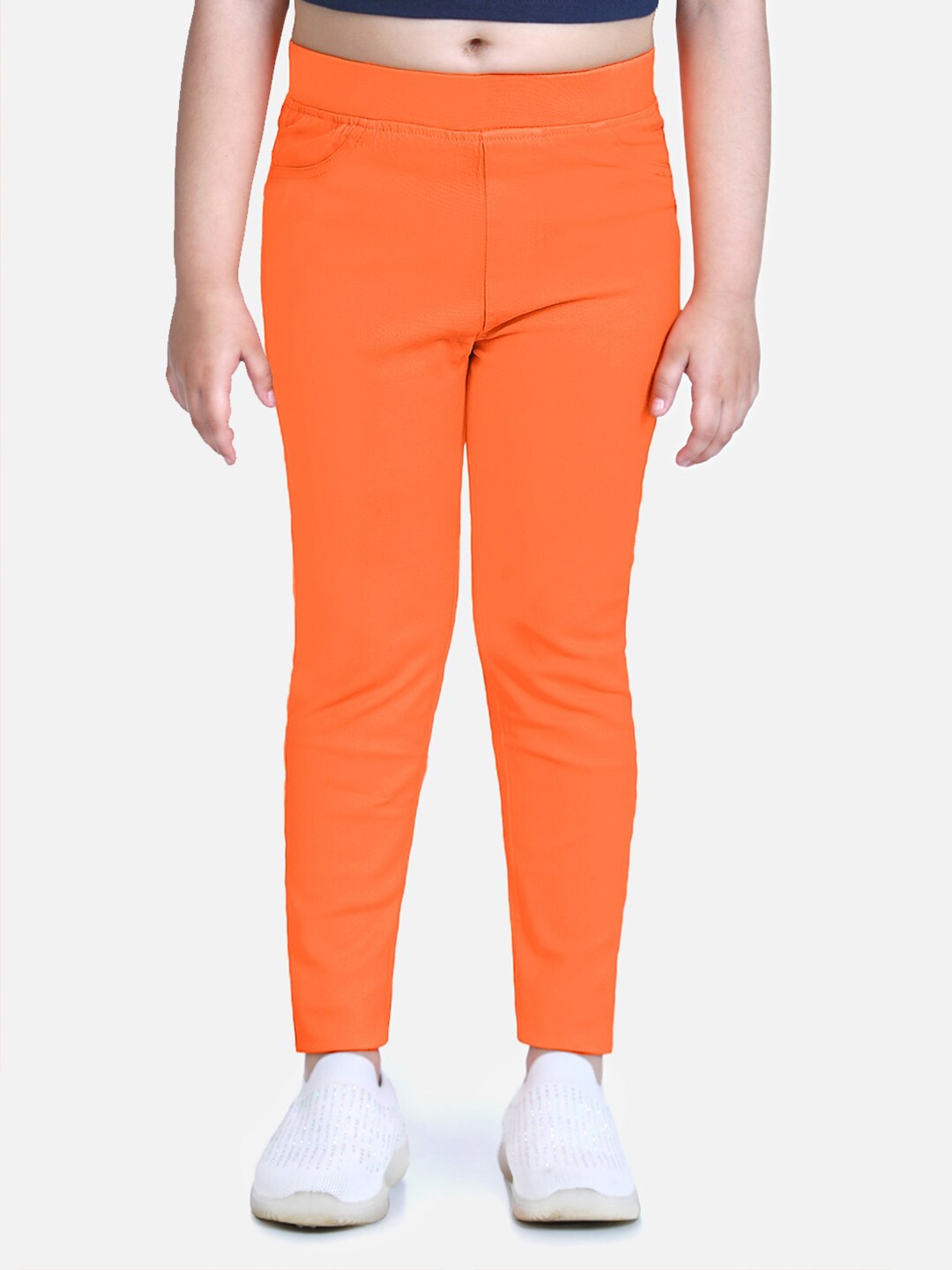 

Naughty Ninos Girls Regular-Fit Jeggings, Orange