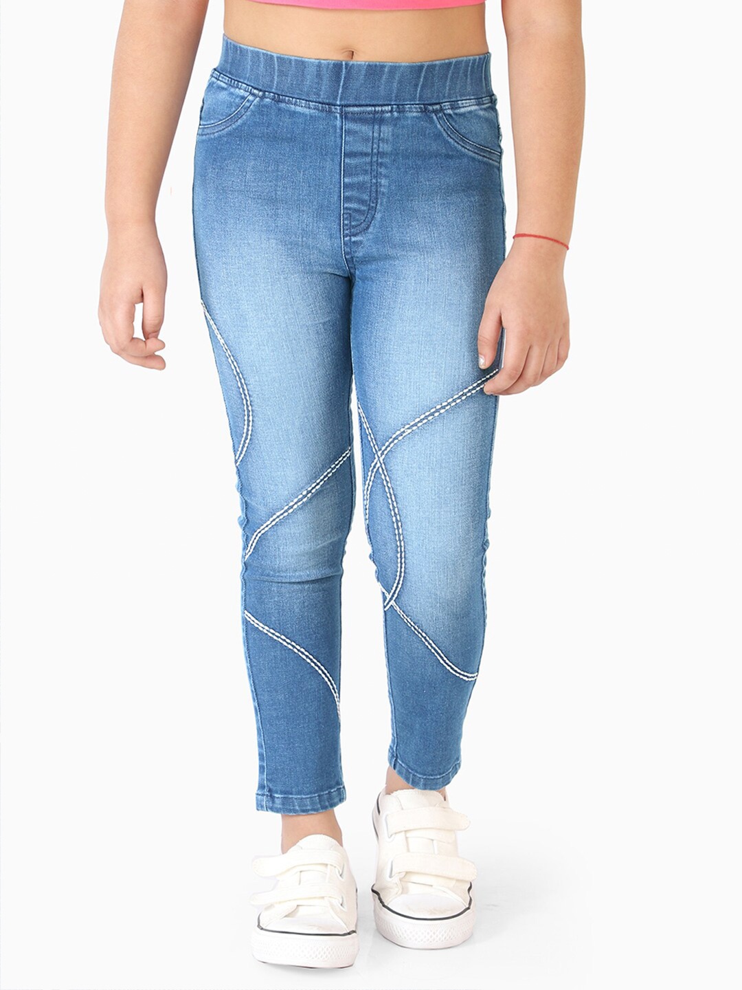 

Naughty Ninos Girls Jeggings, Blue