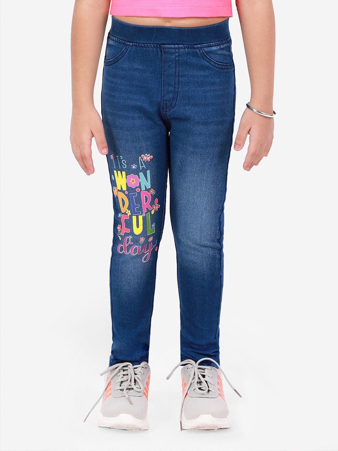 

Naughty Ninos Girls Jeggings, Blue