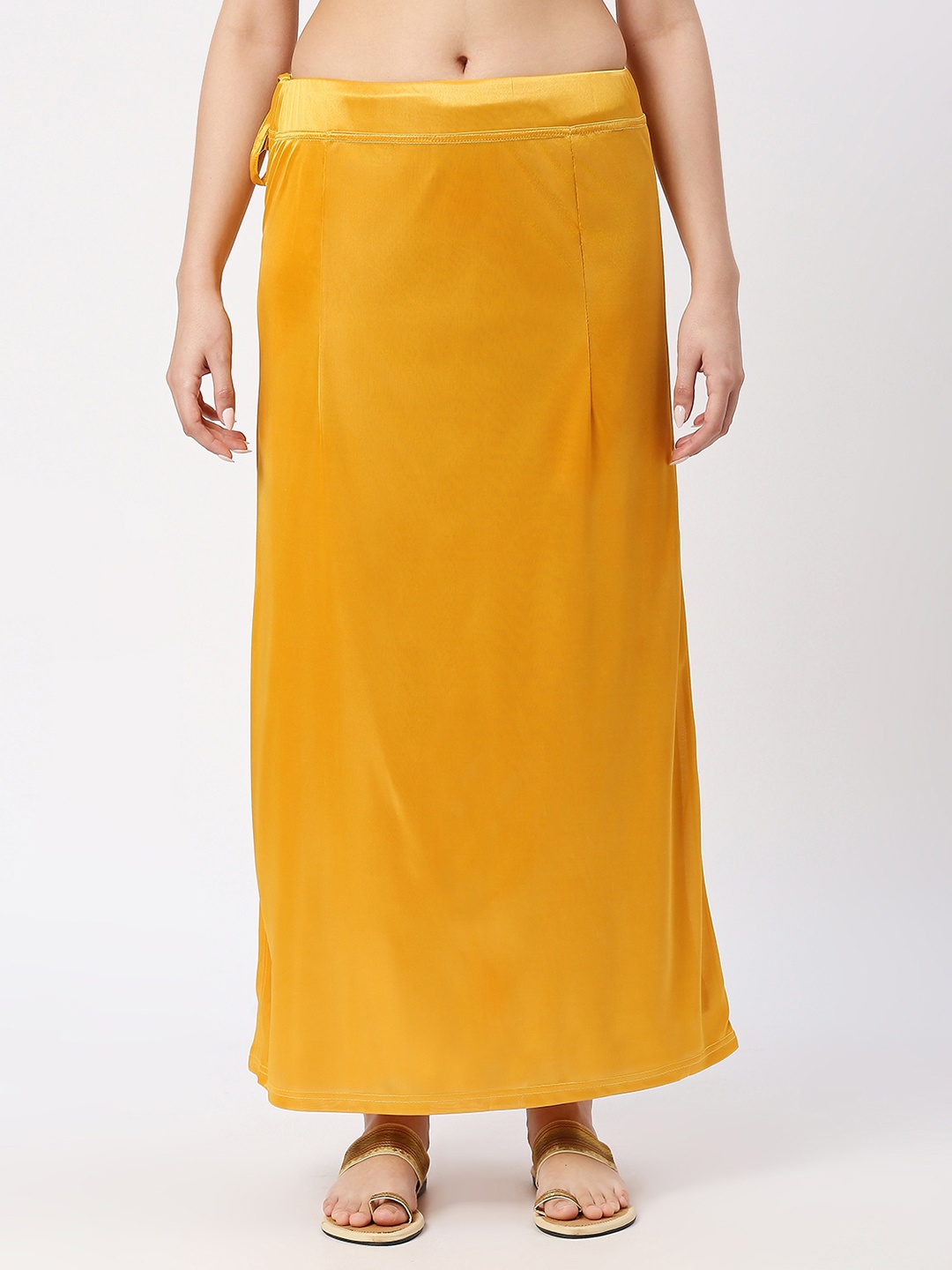 

neckbook Stretchable Saree Shapewear, Yellow