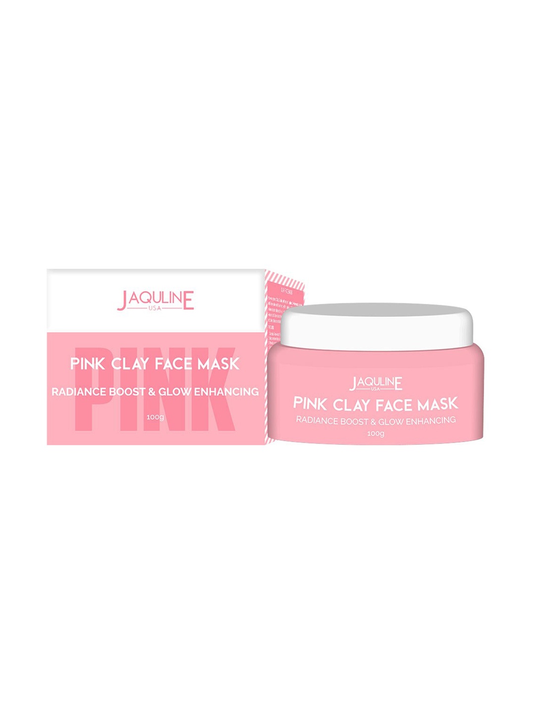 

Jaquline USA Clay Face Mask 100 gm, Pink