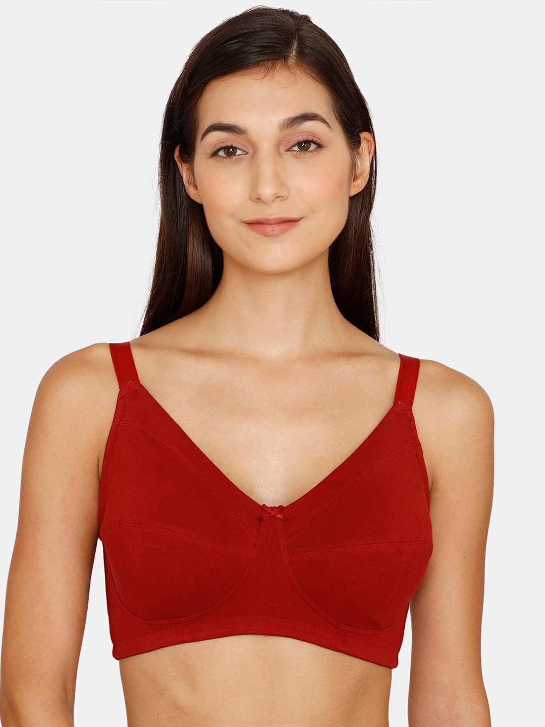 

Zivame Non Padded Under Wired Bra, Red