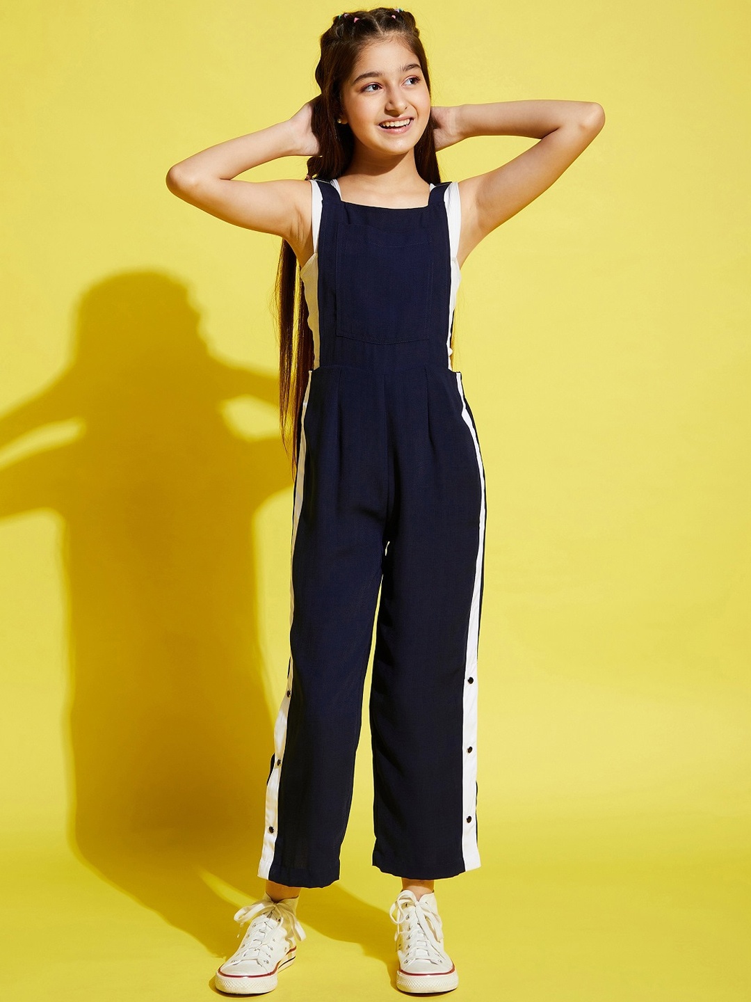 

Cherry & Jerry Girls Basic Dungarees, Navy blue