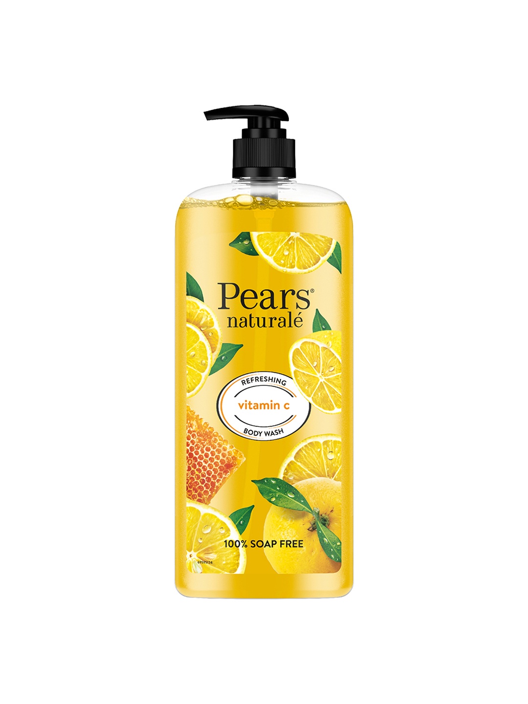 Pears Naturale Vitamin C Body Wash with Yuzu Lemon for Refreshed 