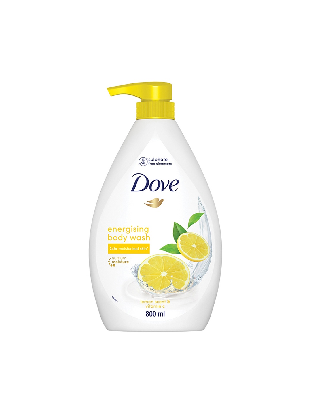 

Dove Energising Body Wash with Lemon Scent & Vitamin C - 800ml, White