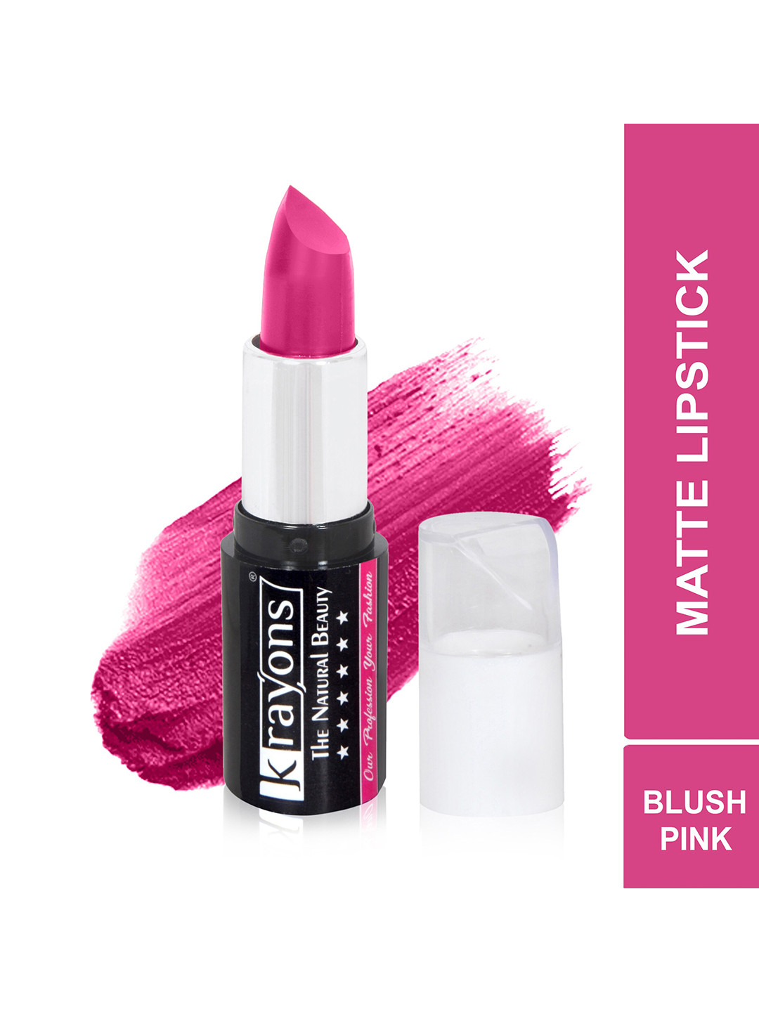 

krayons The Natural Beauty Set Of 2 Moisturizing Matte Lipsticks - 4 g Each, Pink