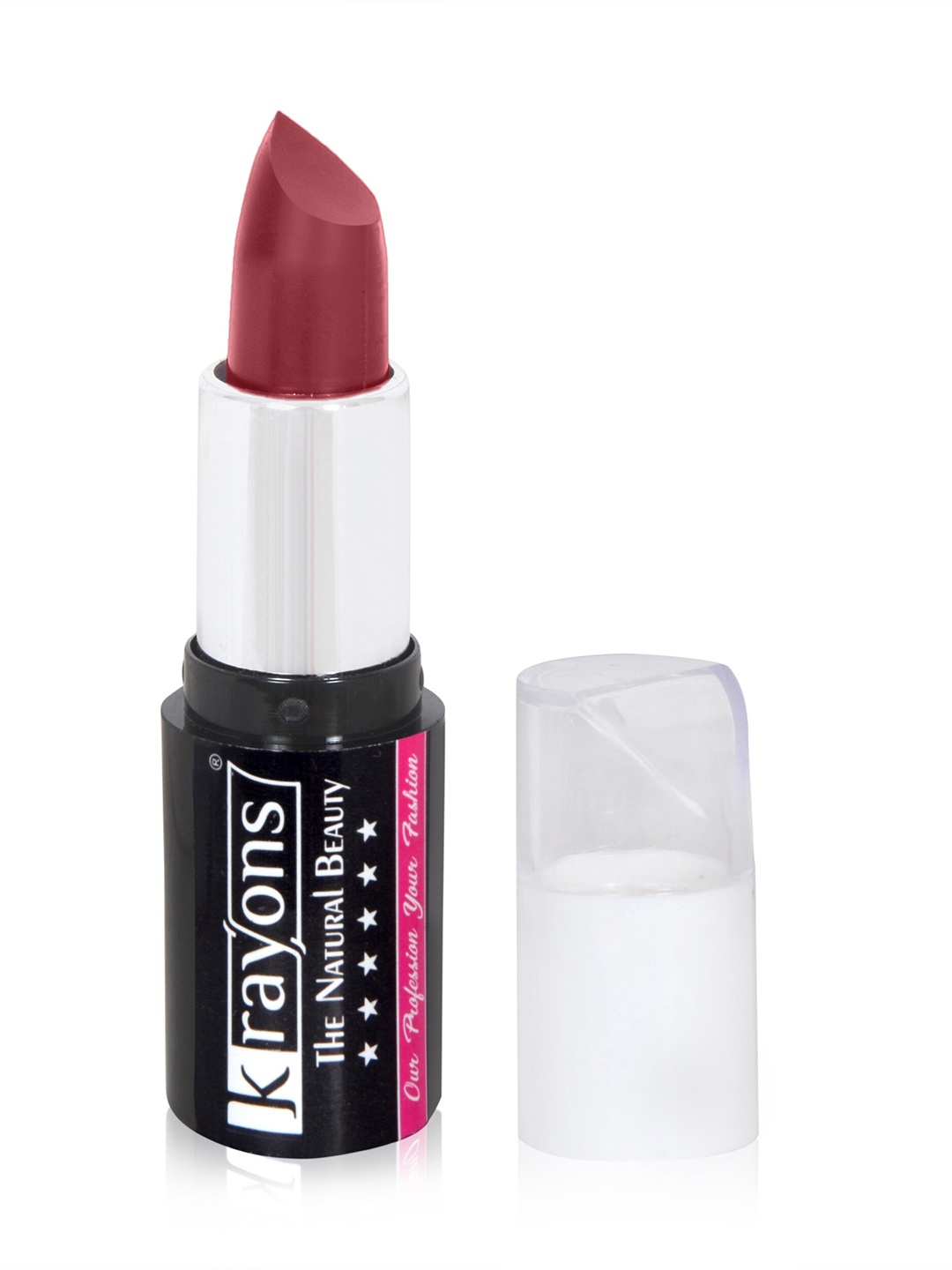 

krayons Set Of 2 The Natural Beauty Moisturizing & Long-Lasting Matte Lipstick - 4g Each, Pink