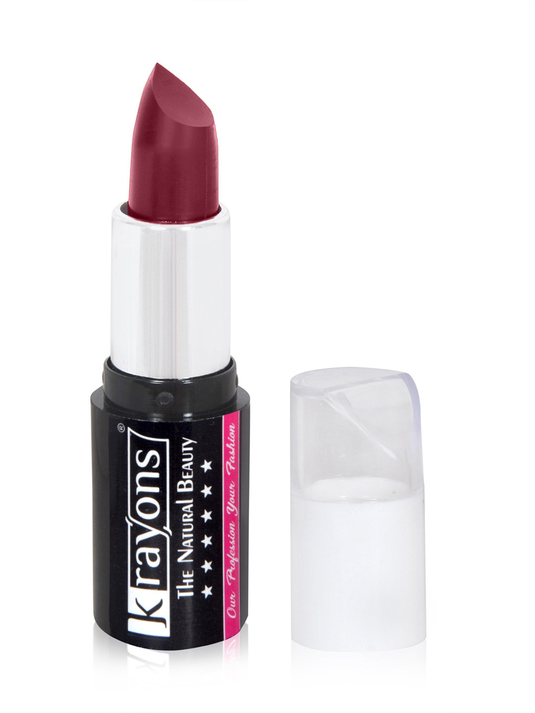 

krayons Set of 2 The Natural Beauty Lipsticks 4g Each-Indian Red 05 & Moody Maroon 08