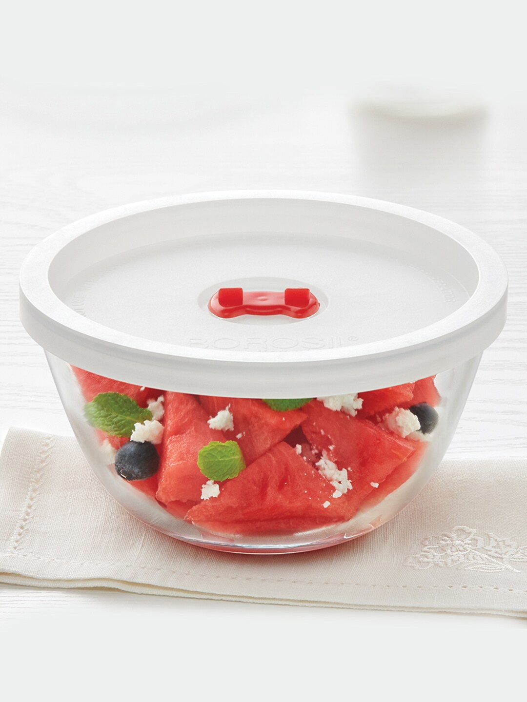 

BOROSIL Transparent Glass Mixing & Serving Bowls 350 ml